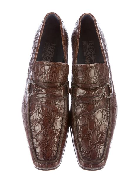 ferragamo crocodile shoes.